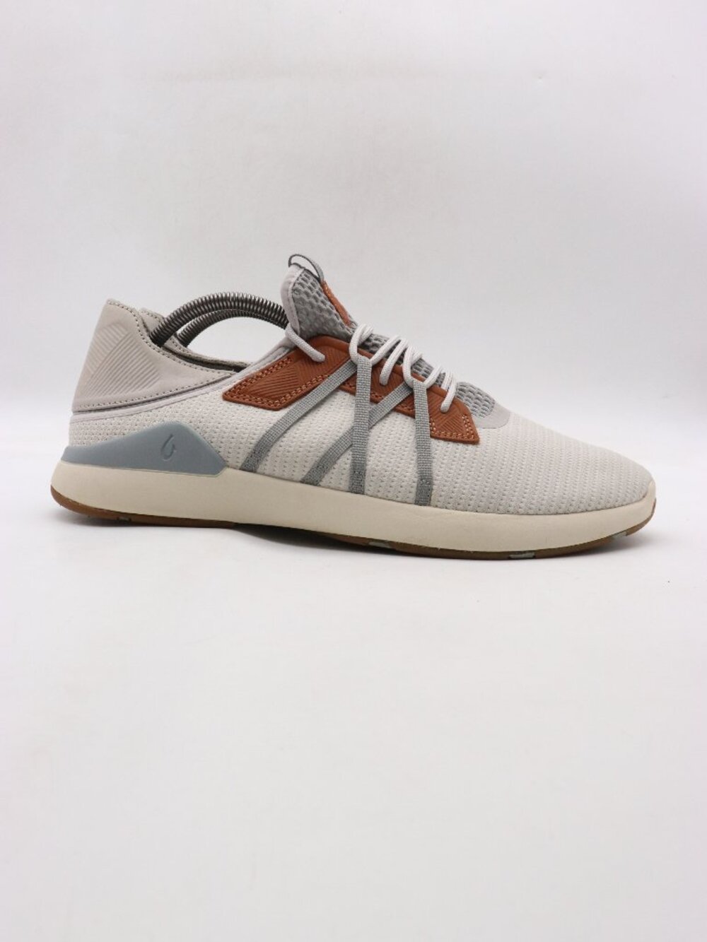OluKai Mio Li Men's Size 12 Fog Dusty Blue Grey Shoes Casual Athletic Sneakers
